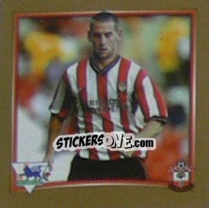 Sticker Rory Delap (Southampton) - Premier League Inglese 2001-2002 n. W67 - Merlin
