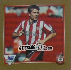 Cromo Marian Pahars (Southampton) - Premier League Inglese 2001-2002 - Merlin