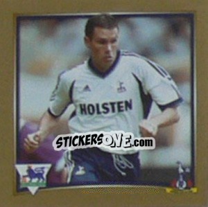 Sticker Gustavo Poyet (Tottenham Hotspur) - Premier League Inglese 2001-2002 n. W74 - Merlin