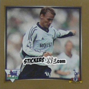 Sticker Teddy Sheringham (Tottenham Hotspur) - Premier League Inglese 2001-2002 n. W76 - Merlin