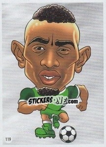 Sticker Wilfred Ndidi - Viza MG Zabibuska Rusija 2018 n. 119 - Viza MG