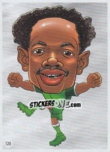 Sticker Ahmed Musa - Viza MG Zabibuska Rusija 2018 n. 120 - Viza MG