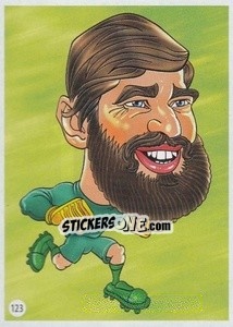 Sticker Alisson - Viza MG Zabibuska Rusija 2018 n. 123 - Viza MG