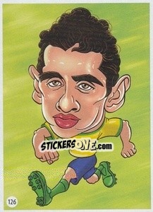 Sticker Marquinhos - Viza MG Zabibuska Rusija 2018 n. 126 - Viza MG