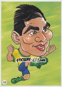 Sticker Casemiro - Viza MG Zabibuska Rusija 2018 n. 128 - Viza MG