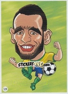 Sticker Renato Augusto - Viza MG Zabibuska Rusija 2018 n. 129 - Viza MG