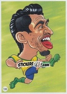 Sticker Paulinho - Viza MG Zabibuska Rusija 2018 n. 130 - Viza MG