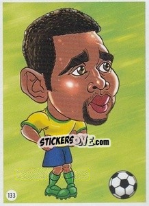 Sticker Gabriel Jesus - Viza MG Zabibuska Rusija 2018 n. 133 - Viza MG