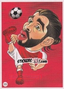 Sticker Ricardo Rodríguez - Viza MG Zabibuska Rusija 2018 n. 135 - Viza MG