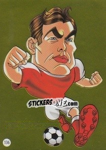 Sticker Stephan Lichtsteiner - Viza MG Zabibuska Rusija 2018 - Viza MG