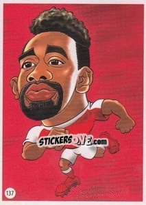 Sticker Johan Djourou - Viza MG Zabibuska Rusija 2018 n. 137 - Viza MG