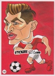 Sticker Steven Zuber - Viza MG Zabibuska Rusija 2018 n. 140 - Viza MG