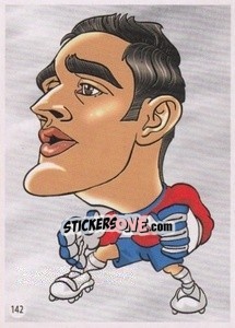Sticker Keylor Navas - Viza MG Zabibuska Rusija 2018 n. 142 - Viza MG