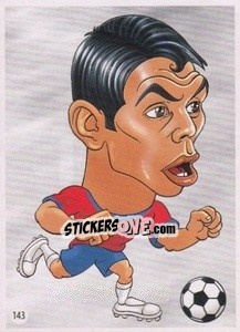 Sticker Cristian Gamboa - Viza MG Zabibuska Rusija 2018 n. 143 - Viza MG