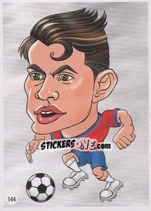 Sticker Bryan Oviedo - Viza MG Zabibuska Rusija 2018 n. 144 - Viza MG