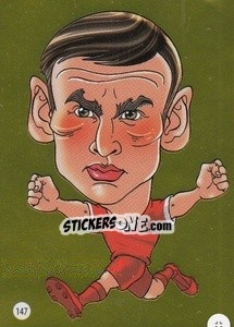 Sticker Branislav Ivanovic - Viza MG Zabibuska Rusija 2018 n. 147 - Viza MG