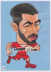 Sticker Aleksandar Kolarov - Viza MG Zabibuska Rusija 2018 n. 150 - Viza MG
