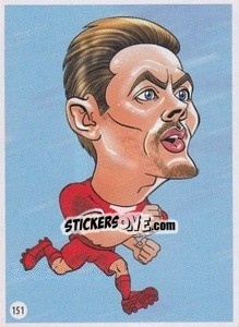 Sticker Nemanja Matic - Viza MG Zabibuska Rusija 2018 n. 151 - Viza MG