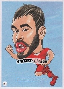 Sticker Luka Milivojevic - Viza MG Zabibuska Rusija 2018 n. 154 - Viza MG