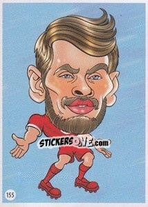 Sticker Adem Ljajic - Viza MG Zabibuska Rusija 2018 n. 155 - Viza MG