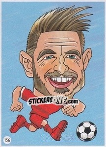 Sticker Antonio Rukavina - Viza MG Zabibuska Rusija 2018 n. 156 - Viza MG