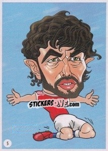 Sticker Yuri Zhirkov - Viza MG Zabibuska Rusija 2018 n. 5 - Viza MG