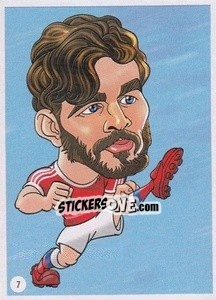 Sticker Aleksandr Erokhin - Viza MG Zabibuska Rusija 2018 n. 7 - Viza MG