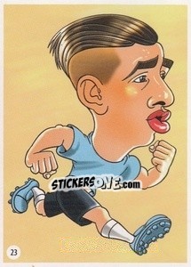 Sticker José Giménez - Viza MG Zabibuska Rusija 2018 n. 23 - Viza MG