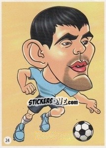 Sticker Maxi Pereira - Viza MG Zabibuska Rusija 2018 n. 24 - Viza MG