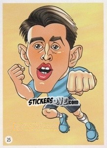 Sticker Matías Vecino - Viza MG Zabibuska Rusija 2018 n. 25 - Viza MG