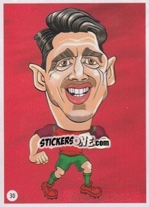Sticker Jose Fonte - Viza MG Zabibuska Rusija 2018 n. 30 - Viza MG