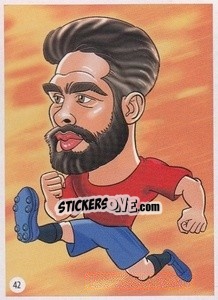 Sticker Daniel Carvajal - Viza MG Zabibuska Rusija 2018 n. 42 - Viza MG