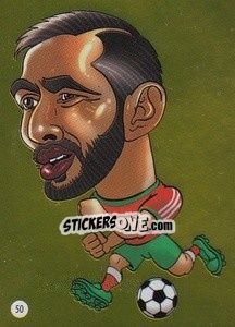 Sticker Medhi Benatia - Viza MG Zabibuska Rusija 2018 n. 50 - Viza MG