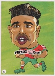 Sticker Mbark Boussoufa - Viza MG Zabibuska Rusija 2018 n. 52 - Viza MG