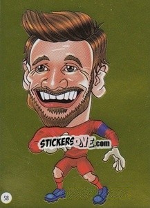 Sticker Hugo Lloris - Viza MG Zabibuska Rusija 2018 n. 58 - Viza MG