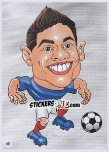 Sticker Raphaël Varane - Viza MG Zabibuska Rusija 2018 n. 60 - Viza MG