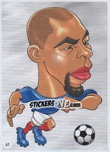 Sticker Djibril Sidibe - Viza MG Zabibuska Rusija 2018 n. 61 - Viza MG