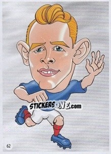Sticker Lucas Digne - Viza MG Zabibuska Rusija 2018 n. 62 - Viza MG