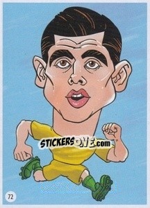 Sticker Tom Rogic - Viza MG Zabibuska Rusija 2018 n. 72 - Viza MG