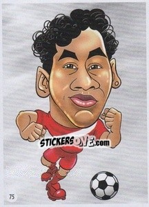 Sticker Renato Tapia - Viza MG Zabibuska Rusija 2018 n. 75 - Viza MG