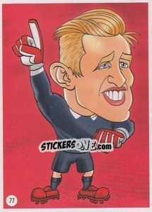 Sticker Kasper Schmeichel - Viza MG Zabibuska Rusija 2018 n. 77 - Viza MG