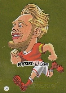 Sticker Simon Kjær - Viza MG Zabibuska Rusija 2018 n. 79 - Viza MG
