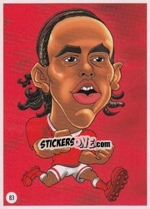 Sticker Yussuf Poulsen - Viza MG Zabibuska Rusija 2018 n. 83 - Viza MG