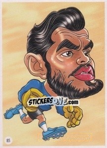 Sticker Sergio Romero - Viza MG Zabibuska Rusija 2018 n. 85 - Viza MG
