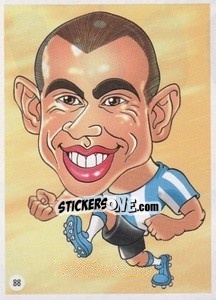 Sticker Javier Mascherano - Viza MG Zabibuska Rusija 2018 n. 88 - Viza MG