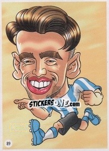 Sticker Emmanuel Mas - Viza MG Zabibuska Rusija 2018 n. 89 - Viza MG
