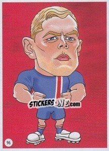 Sticker Ragnar Sigurdsson - Viza MG Zabibuska Rusija 2018 n. 96 - Viza MG