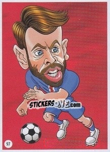 Sticker Kári Árnason - Viza MG Zabibuska Rusija 2018 n. 97 - Viza MG