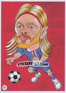 Sticker Birkir Bjarnason - Viza MG Zabibuska Rusija 2018 - Viza MG