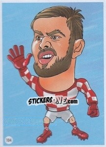 Sticker Danijel Subašic - Viza MG Zabibuska Rusija 2018 n. 104 - Viza MG